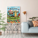DIY Paint By Number Kit Colorful Camper Abstract No Frame Home Decoration