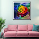 5D DIY Full Drill Diamond Painting Colorful Flower Cross Stitch Mosaic Kit
