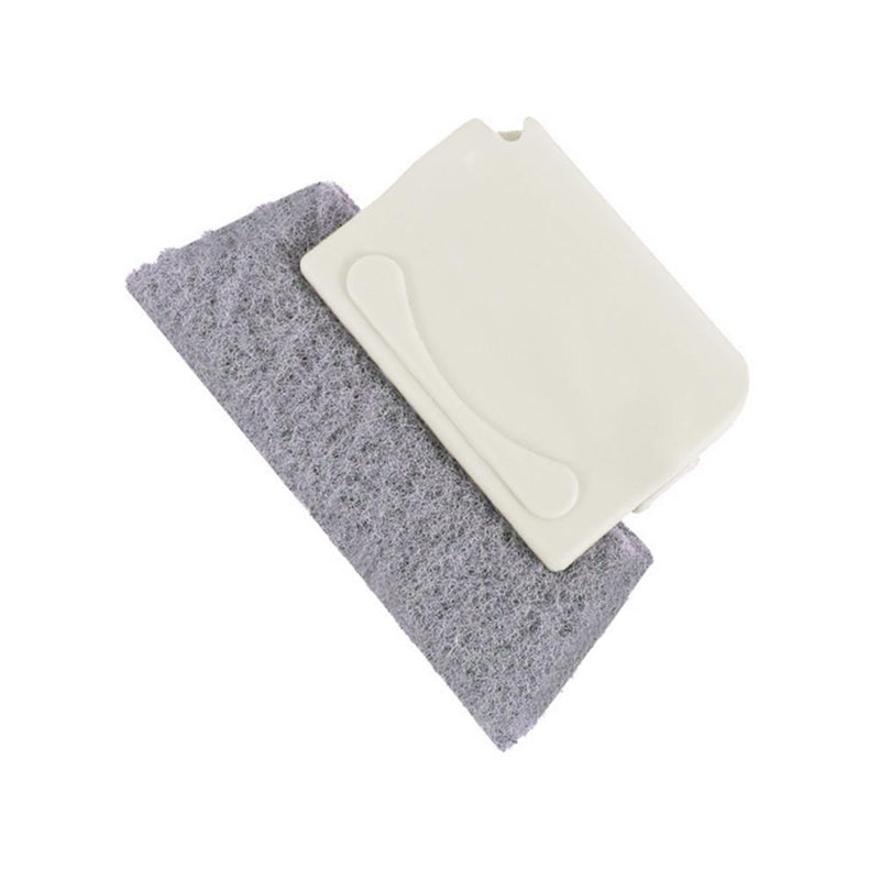 Groove Cleaning Window Brush Corners Gaps Household Cleaner Tool (Beige)