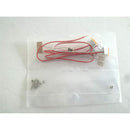 Front Bottom LED Light Lamp Set for Tamiya 1/14 Scania R620 56323 R470 RC Truck