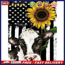 5D Kit DIY sunflower Round Diamond Painting Mosaic Rhinestone Picture