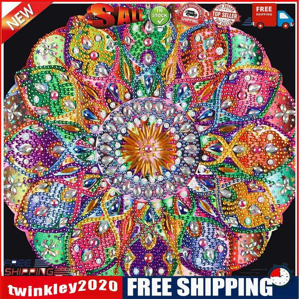 Datura Flower DIY Part Drill Special-Shaped Diamond Painting Mosaic Picture