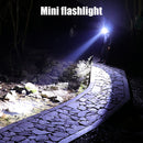 Pen Light Mini Portable LED Flashlights Waterproof Switch Camping Hiking To
