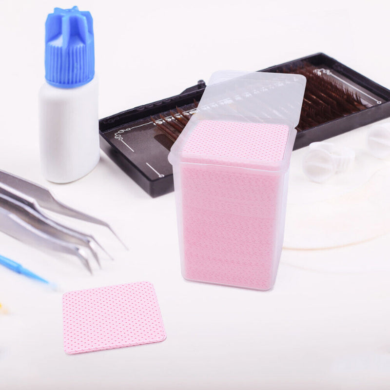#A 200pcs Wipes Paper Cotton Eyelash Extension Glue Remover Bottle Mouth Cleanin