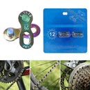 2 Pairs Bicycle Chain Connector Lock for 12 Speed Master Link (Multicolor) Newly