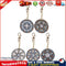 5pcs DIY Wheel Full Drill Special Shaped Diamond Painting Keychains Gifts Newly