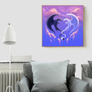 5D Full Round Drill Mosaic Craft DIY Cartoon Diamond Painting Rhinestone Pi
