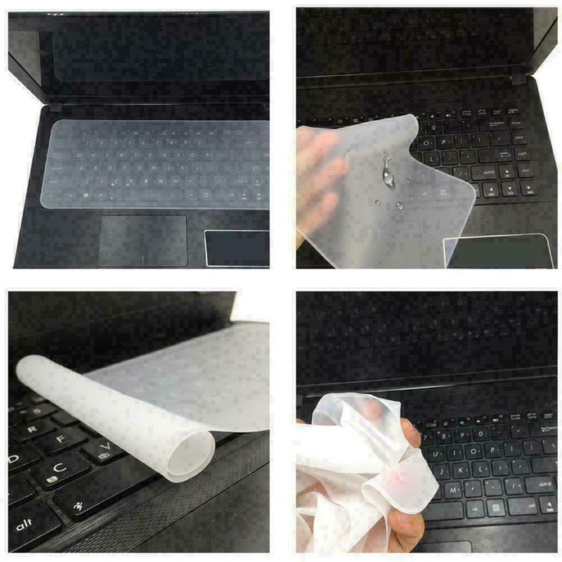 1*Universal Keyboard Protector Film Silicone Skin Cover M5K1 Notebook Fo R0N0
