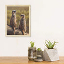 5D DIY Diamond Painting Mongoose Kits Full Round Drill Wall Decor Rhinestone Art
