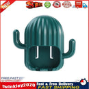 Cactus Wall Mounted Toothbrush Holder Toothpaste Storage Rack (Dark Green) Newly