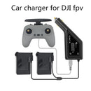 For DJI FPV Dual Battery Car Charger Kit for DJI FPV Drone Accessories