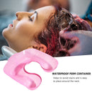 Professional Hair Coloring Shoulder Neck Tray Water Sink Barber Hair Dyeing