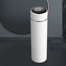 Digital Thermal Water Cup Touch Display Temperature Vacuum Flasks (White) Newly