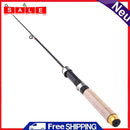 60cm Portable Telescope Winter Ice Fishing Fish Rod Spinning Cast Tackle