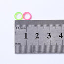 100pcs Orthodontic Rubber Bands Latex Braces Transparent Traction (3/16) Newly