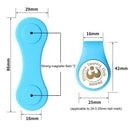 Golf Hat Clip Magnetic Golf Ball Marker for Position Calibrating (Light Blue)