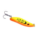 13g Spoon 3 Hooks Fishing Lure Sequins Paillette Hook(Yellow+Green)