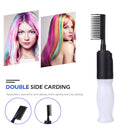 Hair Dye Bottle Comb Reusable Hair Coloring Applicator for Salon (Black) Newly