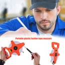 100m Open Reel Retractable Fiberglass Tape Measure Metric Measuring Ruler Newly