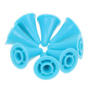 16pcs Rubber Knitting Needles Point Protectors Sweater Weaving Tool Newly