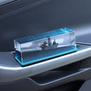 Relief Decoration Desktop Cruise Ship Drift Bottle Hourglass Fluid Liquid
