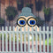 Nosy Old Man Lady Peeping Watching You Yard Art Crafts Decor Outdoor Ornaments