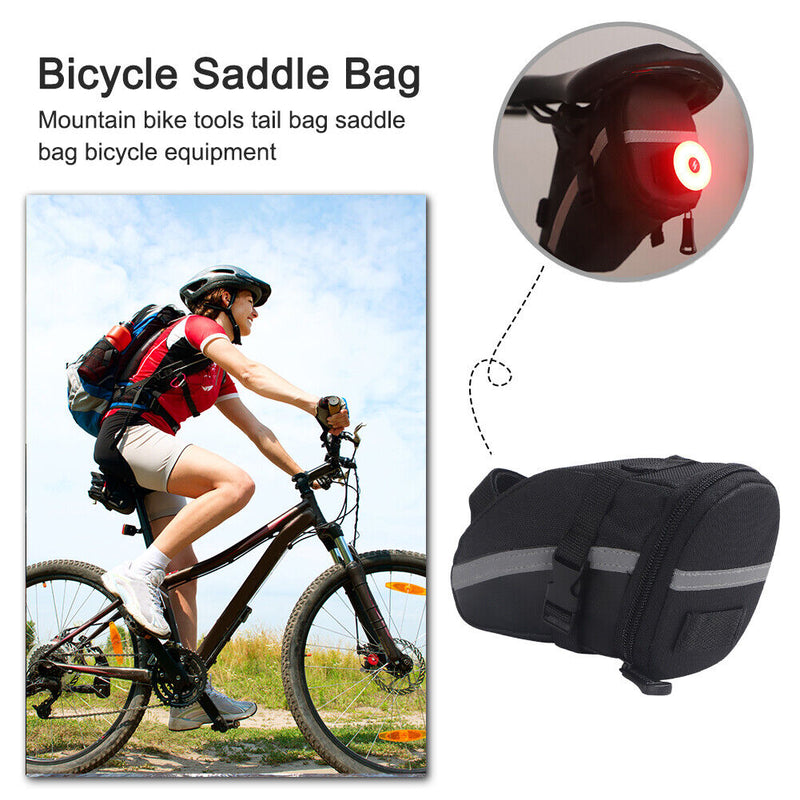 Seatpost Storage Bag Phone Keys Storage Bike Tail Saddle Bag Cycling Accessories