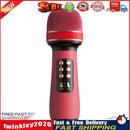 WS-898 Karaoke Bluetooth-Compatible Microphone Wireless Sing Mic Kit (Red) Newly