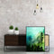 Mountain Forest Frameless Picture Oil Paint By Numbers Hand Painted Picture