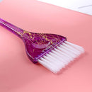 Water Crack Pattern Hair Coloring Brush Hairdressing Dye Brush (Purple) Newly