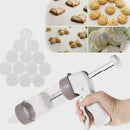 Cookie Press Kit Biscuit Maker Cake Pastry Syringe Making Extruder DIY G9G2