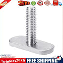 Stainless Steel Slide Track Rail w/Screws Nuts Accessories for Kayak (M5)