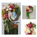 Spring Home Decor Garden Simulation Door Hanging Garlands Wreath Ornaments