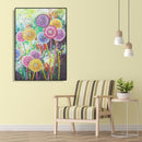 5D DIY Special Shaped Diamond Painting Flower Embroidery Mosaic Kits Wall D