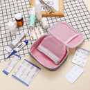 Portable Emergency Medical Bag Outdoor First Aid Drug Storage Bags (Pink) Newly