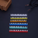60pcs Auto Car Truck Mini Fuse Blade 5A 10A 15A 20A 25A 30A Mixed Set Kit Newly