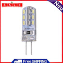 LED Lamp, G4, 2W, DC 12V, 24 SMD3014, 110lm, White