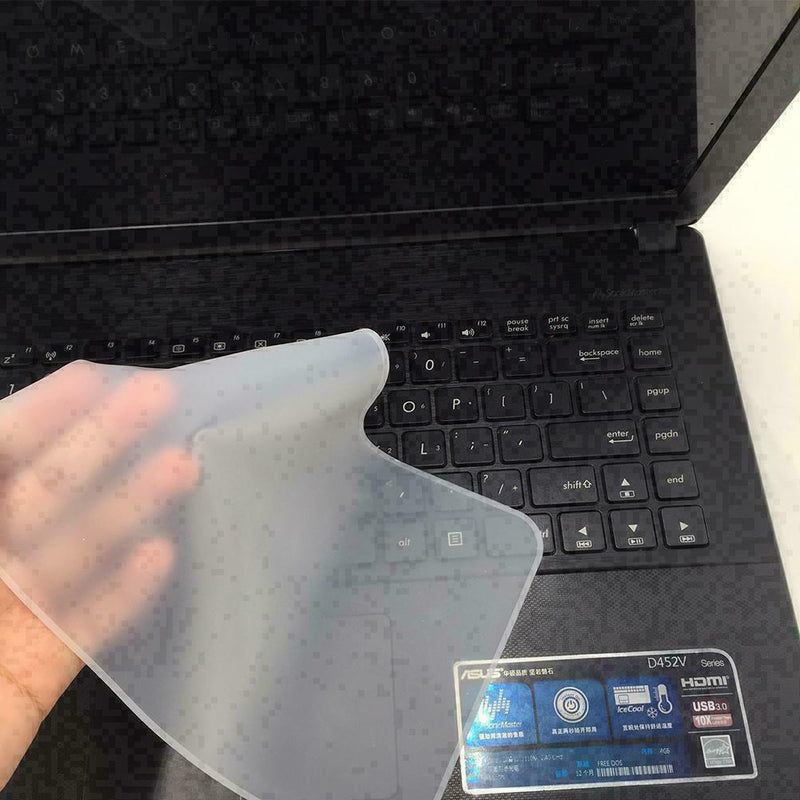 1*Universal Keyboard Protector Film Silicone Skin Cover M5K1 Notebook Fo R0N0