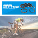 CANSUCC 6pcs/set Bicycle Front Fork Washer MTB Bike Headset Spacer 2/3/5/10