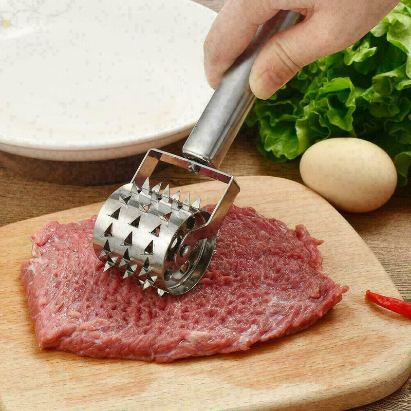 Steel Beef Steak Pork Fish Meat Hammer Tenderizer Kitchen Tools HOT Z1R9