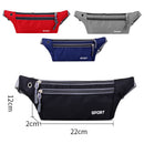 Jogging Phone Holder Belt Pack Canvas Men Women Phone Key Zipper Fitness Pouch