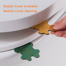 Home Cartoon Toilet Non Dirty Hand Handle Lid Lifter Flip Toilet Seat Cover