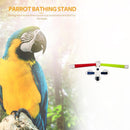 Parrot Shower Rack 4 Sucker Folding Bird Stand Platform Stick Pet Products