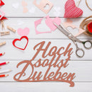 Paper Card Embossing German Words Metal Cutting Dies Stencils DIY (H5994) Newly
