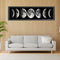 5D DIY Diamond Painting Full Square Drill Moon Phase Wall Decor Rhinestone Art