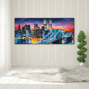 City Night Oil Paint By Numbers Kit DIY Acrylic Painting on Canvas (B1224)