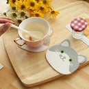 Heat Resisten Drink Cup Coasters Cup Mat Pad Silicone Cup Mat Insulation pads
