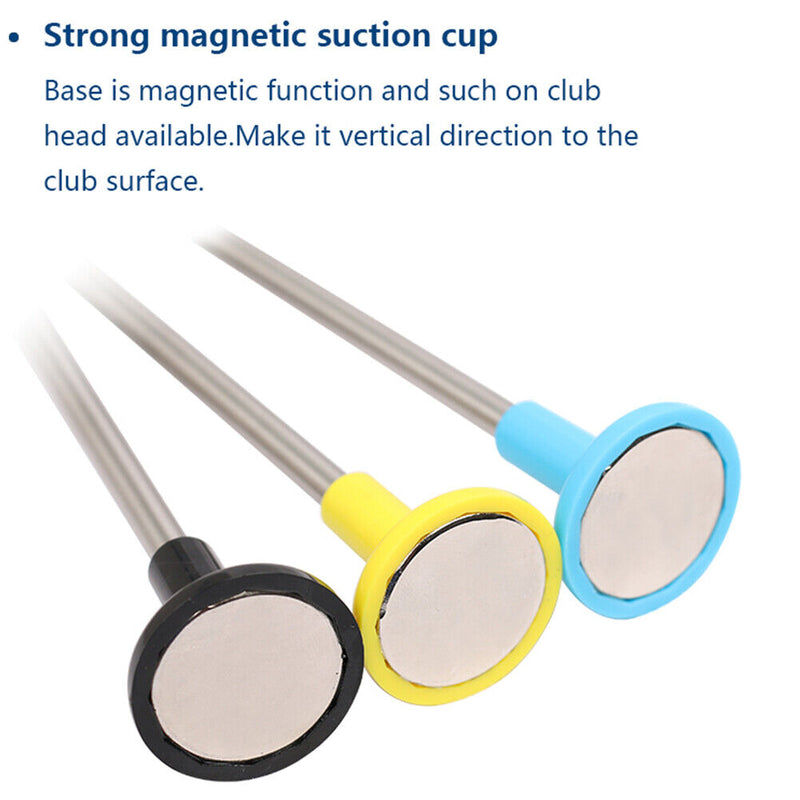 Golf Cutter Direction Indicator Swing Club Alignment Correct Stick (Black)