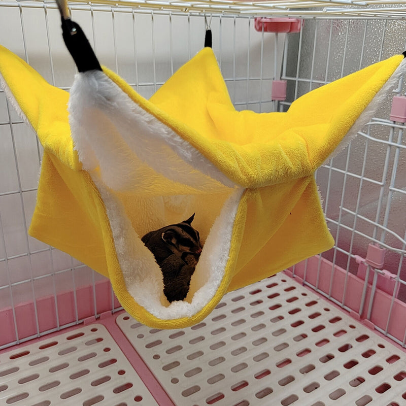 Small Animal Hammocks Hideout for Hamsters Hanging Ferret Squirrels Bed