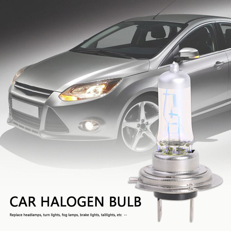 12V 3000K 55W H7 Halogen Car Light Bulb Automotive Headlight Fog Light Lamp Bulb